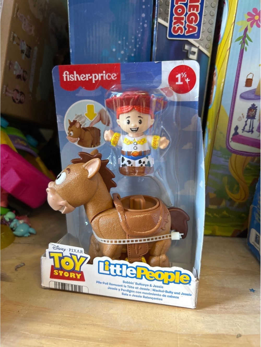 Fisher-Price Little People Toy Story Bobble Bullseye & Jessie Playset